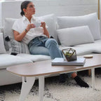 Table basse rectangulaire 47,5x20 Montage en un clic peu encombrant