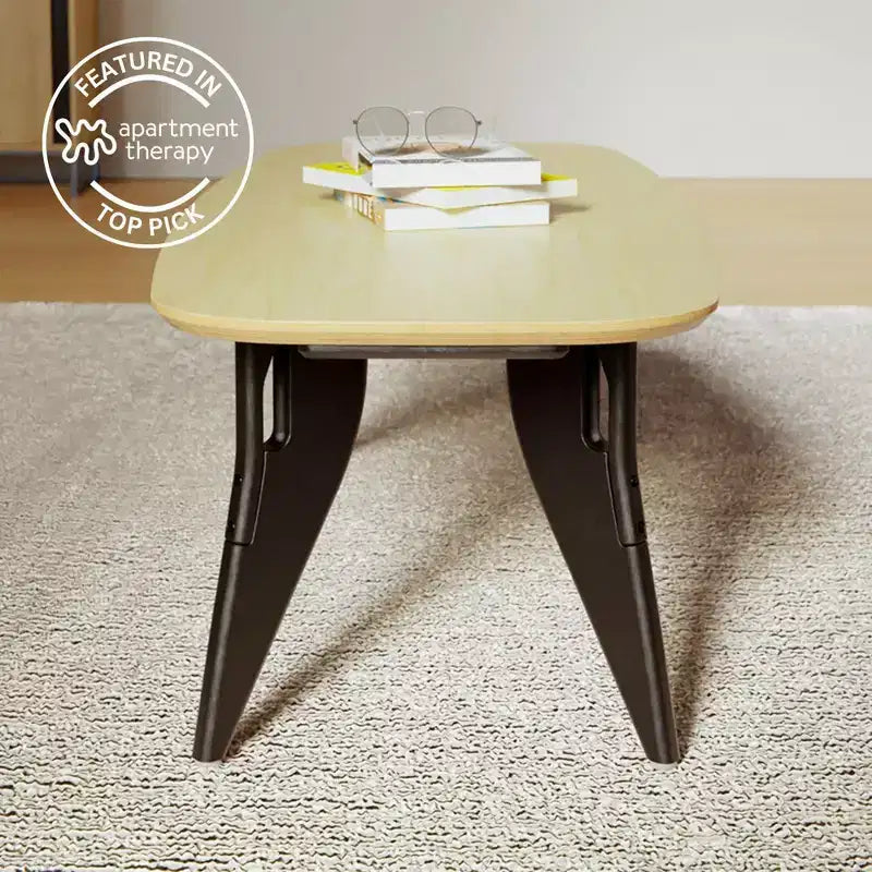 Table basse rectangulaire 47,5x20 Montage en un clic peu encombrant