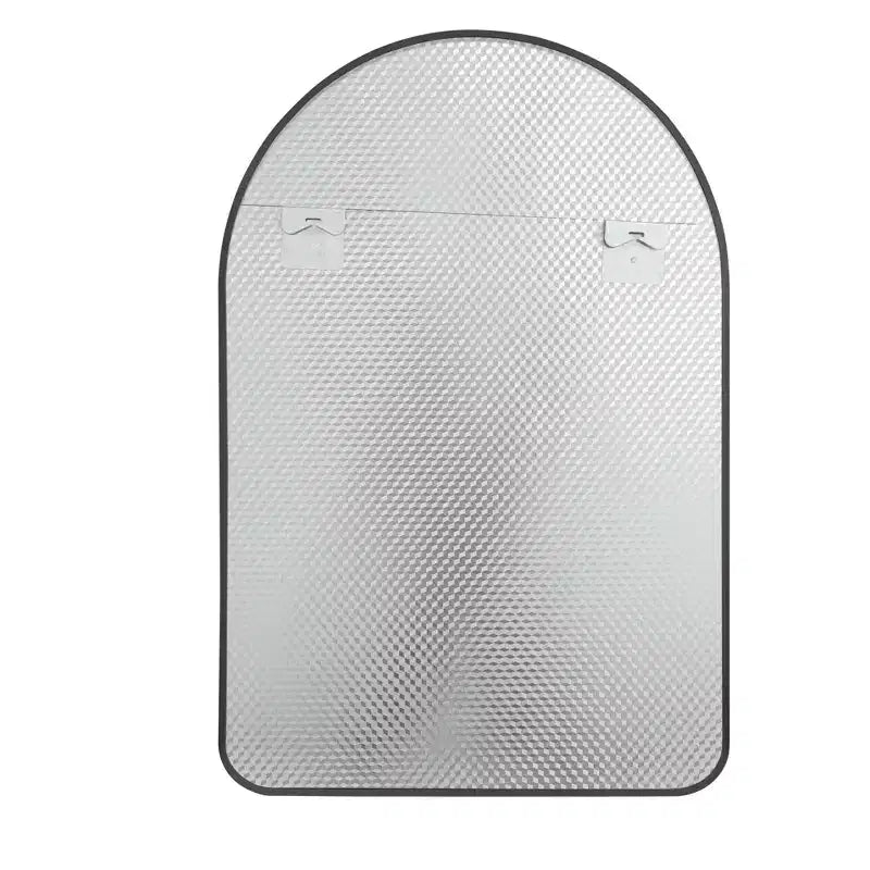 Aluminum Slim Arch Mirror - Black Frame 91x61cm