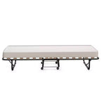 Lit pliant d'appoint avec matelas en mousse à mémoire de forme Fabriqué en Italie