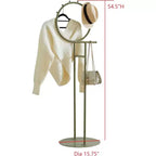 Porte-vêtements de valet avec plateau de rangement, porte-serviettes, étendoir à couvertures pour chambre à coucher, buanderie et salle de bain