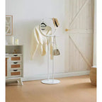 Porte-vêtements de valet avec plateau de rangement, porte-serviettes, étendoir à couvertures pour chambre à coucher, buanderie et salle de bain