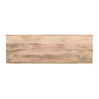 Console Rétro Minimaliste en Bois de Mangue Massif 45x15x32
