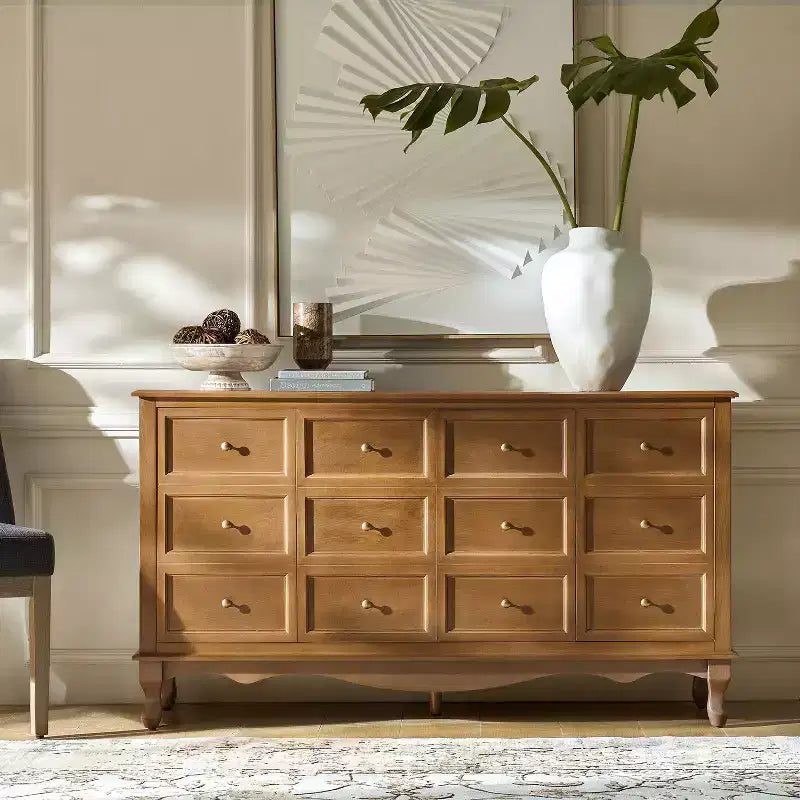 58 Wide 4-Door Sideboard - Acorn