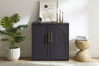 Sideboard Buffet Cabinet with Storage, Accent Cabinet with Adjustable Shelf, Wood Coffee Bar Table Console for Kitchen, Living Room