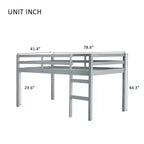 Cadre de Lit Double Rangement sous Lit Silencieux Métal Robuste 360 kg