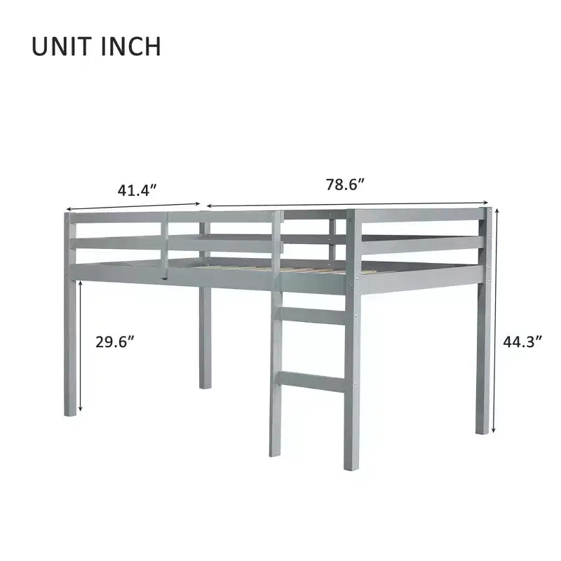 Full Bed Frame Under-Bed Storage Noise-Free Heavy-Duty Metal 800 lbs