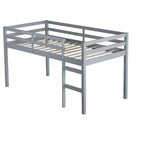 Cadre de Lit Double Rangement sous Lit Silencieux Métal Robuste 360 kg